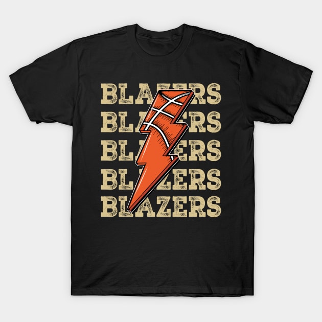 Funny Sports Blazers Proud Name Basketball Classic T-Shirt by Irwin Bradtke